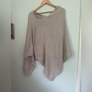 Barefoot Dreams poncho wrap